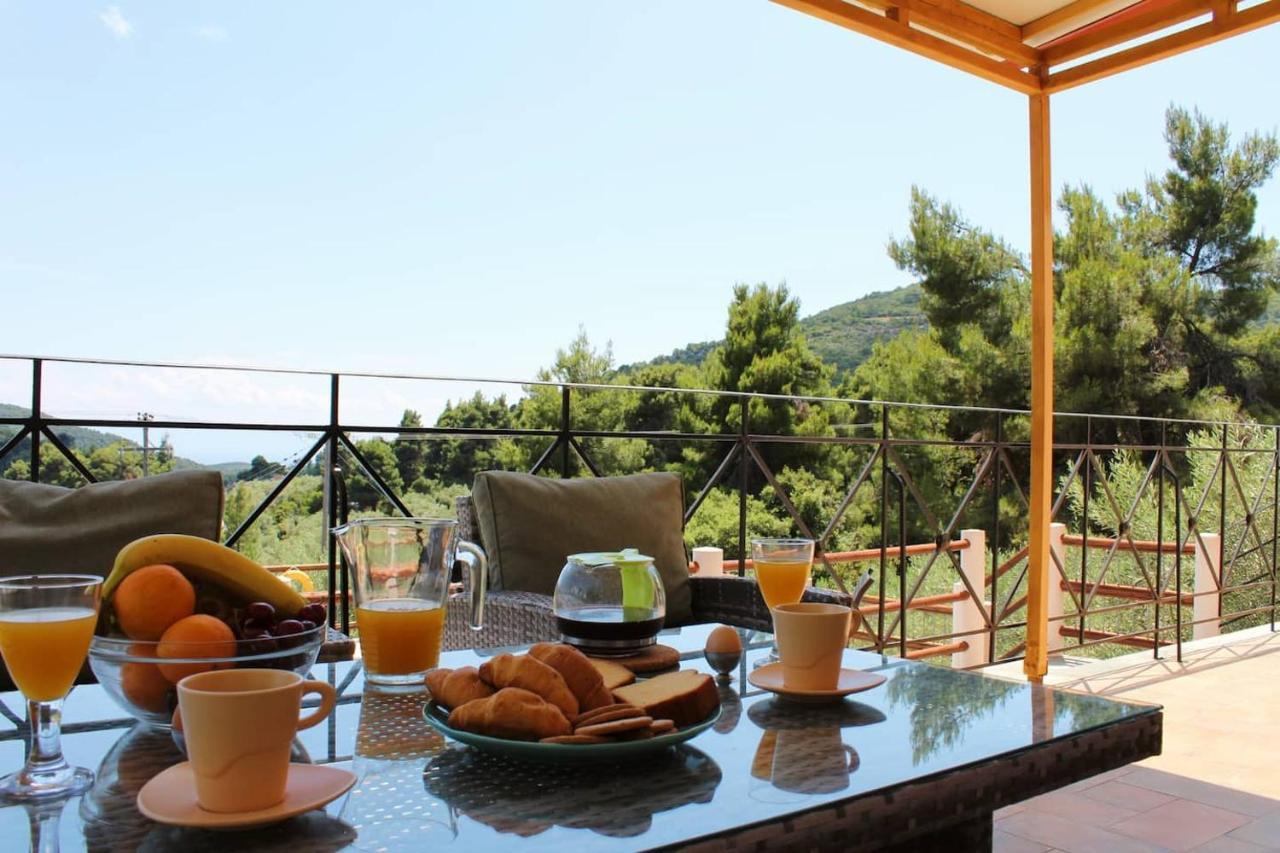Villa Tenedos Skopelos Exterior foto