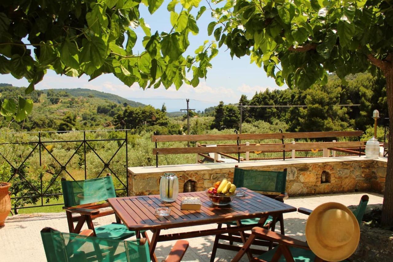 Villa Tenedos Skopelos Exterior foto